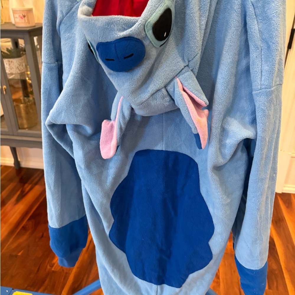 Blue Adult Stitch Hoodie